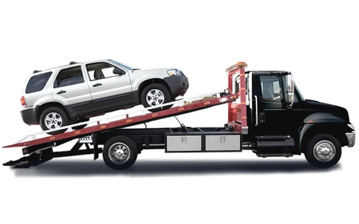 Towing service truck